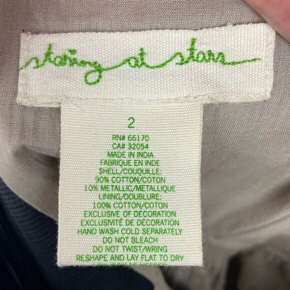 Urban Outfitters Staring Stars Milkmaid Strapless Party Dress Size 2 Mini Boho - Picture 7 of 8